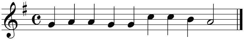 Notenbalk regel 1 (iso)