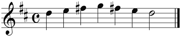 Notenbalk regel 12 (iso)