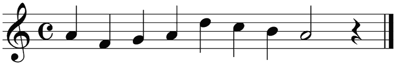 Notenbalk regel 1 (iso)