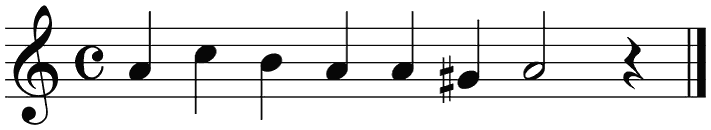 Notenbalk regel 3 (iso)