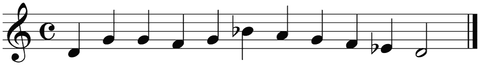 Notenbalk regel 3 (iso)
