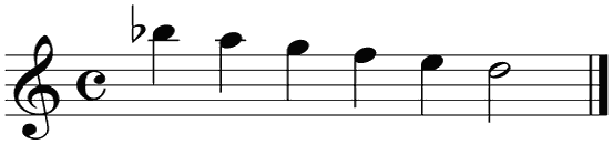 Notenbalk regel 8 (iso)