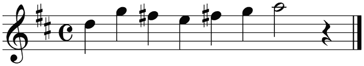 Notenbalk regel 7 (iso)